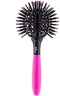 Twirler Ball Brush, Neon Pink, Large