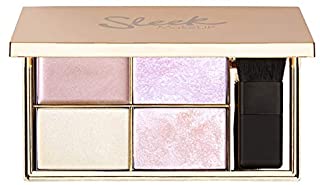 Sleek MakeUP - Highly Pigmented Metallic Face and Body Highlighter Palette for all Skin Tones - Solstice
