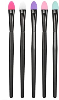 5pcs Silicone Makeup Brush Set Anself Professional Eyeshadow Brush Kit Mask Moisturizers Applicator Makeup Tools