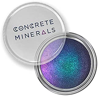 Concrete Minerals MultiChrome Eyeshadow, Intense Color Shifting, Longer-Lasting With No Creasing, 100% Vegan and Cruelty Free, Handmade in USA, 1.5 Grams Loose Mineral Powder (Mystique)