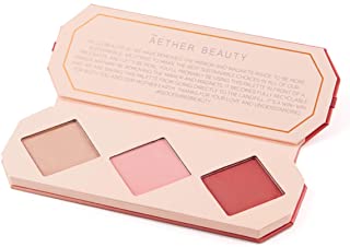 ATHR Beauty - Natural Crystal Charged Cheek Palette | Clean, Non-Toxic Makeup (Ruby)