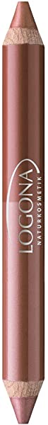 Logona Double No. 01 Lip Pencil, Bronze, 0.02 Gram