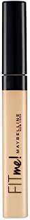 Maybelline Fit Me Liquid Concealer Makeup, Natural Coverage, Oil-Free, Light, 0.23 Fl Oz (Pack of 1)