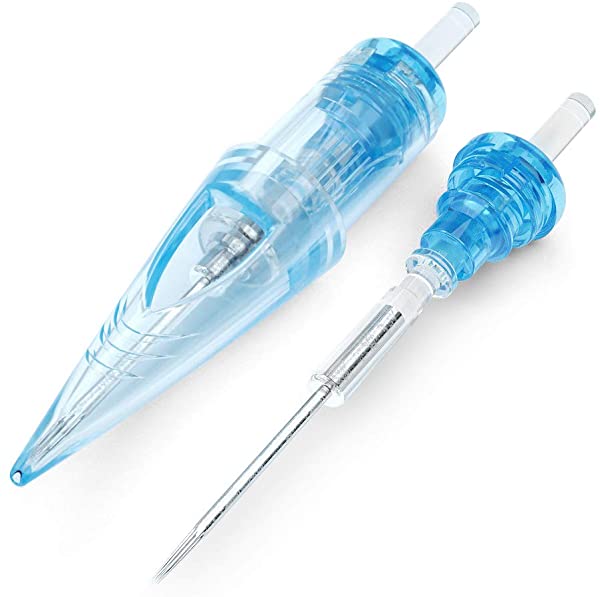 WJX Tattoo Cartridges 20Pcs Disposable Needles Round Liner (1201RL)