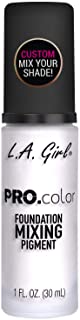 L.A. Girl Pro Matte Mixing Pigment, White, 1 Fluid Ounce