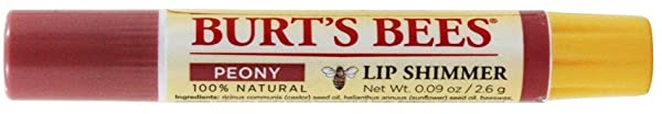Burt's Bees Lip Shimmer Peony, 09 Oz