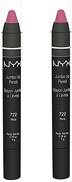 Pack of 2 NYX Jumbo Lip Pencil, Hera JLP722