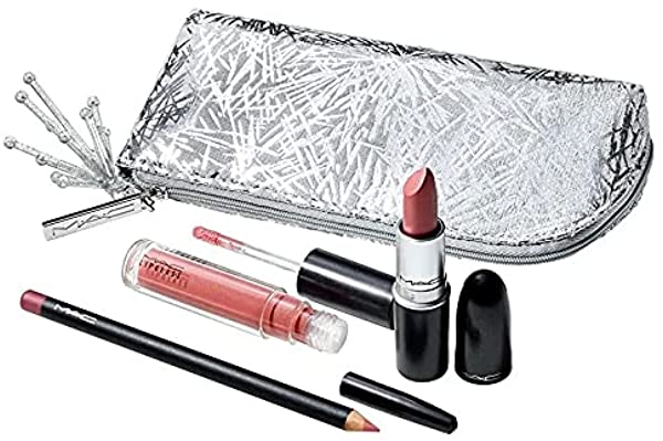 Firewerk It Lip Kit Blush - 1 Matte lipstick (you're my flame) - 1 Lipglass (avalanche of kisses) - 1 Lip Pencil (dervish)