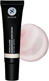 SUGAR Cosmetics Bling Leader Illuminating Moisturizer - 02 Pink Trippin' - Cool pink with a pearl finish Highlighter, Protection Against Pollution