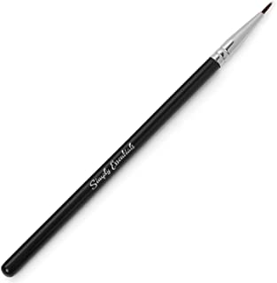 BEST EYELINER MAKEUP BRUSH - Professional Gel Brushes - Premium Quality Flat Eyeliner Brush at an Economical Price! Use for Fine Lines, Very Thin Synthetic Bristles.