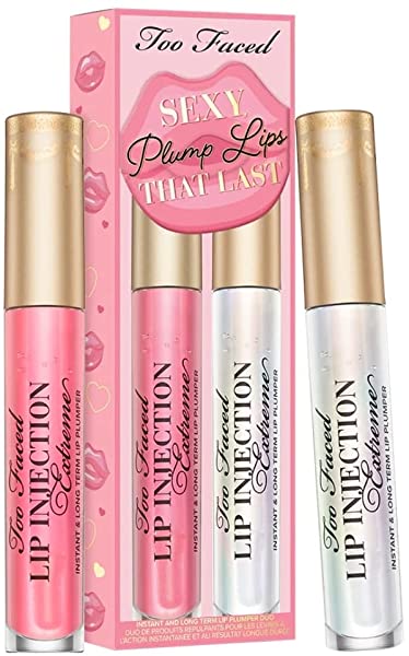 Too Faced PLUMP LIPS THAT LAST POWER PLUMPING LIP GLOSS DUO