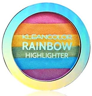 Kleancolor 6 Color Contour Shading Powder Face Highlighter Rainbow Highlighter