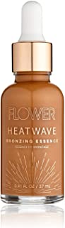 Flower Beauty Heatwave Bronzing Essence | Liquid Highlighter & Illuminator Bronzer Drops | Face Glow | 0.9fl.oz