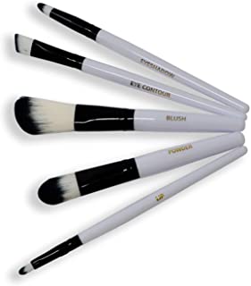 5 Piece Professional Makeup Artist's Brush Set
