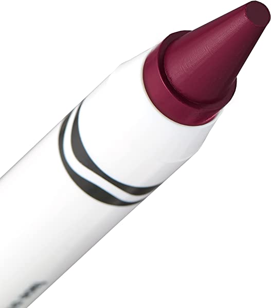 Crayola Beauty Maroon Lip Cheek Crayon 2 in Use as Lipstick or Blush for Silky Smooth Lips/Cheeks With Highly Pigmented Color/Ultra Creamy(No Mess/Talc Free/Vegan Friendly), 0.07 Oz