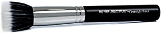 Large Stippling Foundation Makeup Brush – Beauty Junkees Flat Top Duo Fiber Synthetic Stipple Make Up Brushes, Sheer Flawless Blending Liquid, Cream, Powder Cosmetics, Vegan, Cruelty Free