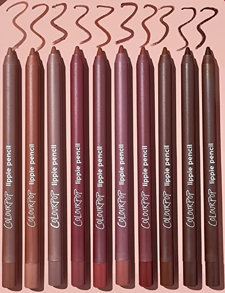 Colourpop "Truth or Bare" Lippie Pencil Vault - Set of 10 Iconic Nude Lip Liners New in Box