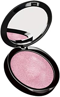 PuroBIO Certified Organic RESPLENDENT Intense and Long-Lasting Face and Body Highlighter with Castor Oil, Plant Glycerin and Rice Powder Shade 02 Pink. ORGANIC. VEGAN. NICKEL TESTED. MADE IN ITALY