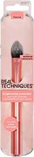 Real Techniques Brightening Concealer Makeup Brush, for Concealer + Eye Cream, 1 Count