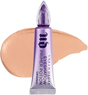 Urban Decay Eyeshadow Primer Potion, Original - Award-Winning Nude Eye Primer for Crease-Free Eyeshadow & Makeup Looks - Lasts All Day - Great for Oily Lids - 0.33 fl oz