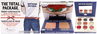 theBalm The Total Package Denim (Boyfriend Material), Highlighter Makeup Kit, Multi-tasking palette, 9 Cream Pans, 2 Powders, Multicolor, 1.6 ounces