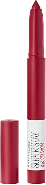 Maybelline SuperStay Ink Crayon Matte Longwear Lipstick With Built-in Sharpener, Own Your Empire, 0.04 Ounce