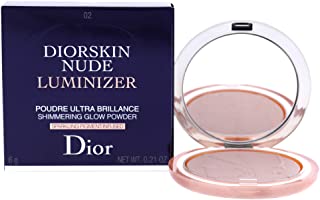 Christian Dior Diorskin Nude Luminizer Powder - 02 Pink Glow Women Powder 0.21 oz