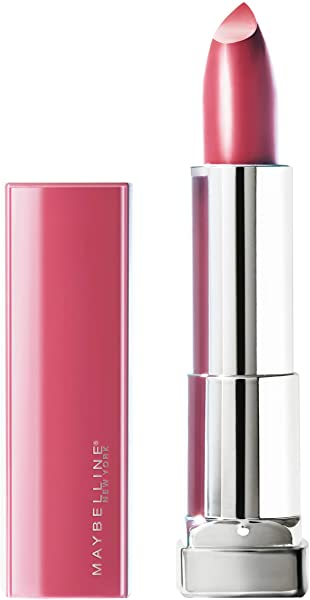 Maybelline New York Color Sensational Made for All Lipstick, Pink For Me, Satin Pink Lipstick