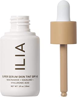 ILIA - Super Serum Skin Tint SPF 40 | Non-Toxic, Vegan, Cruelty-Free, Clean Makeup (Bom Bom ST-5)