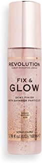 Makeup Revolution Fix & Glow Fixing Spray, Illuminating & Hydrating, Vegan & Cruelty-Free, 3.38 Fl Oz