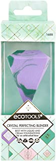 Ecotools Crystal Perfecting Makeup Sponge Blender, Beauty Sponge Ideal for Liquid Foundation
