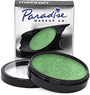 Mehron Makeup Paradise Makeup AQ Face & Body Paint (1.4 oz) (Metallic Green)