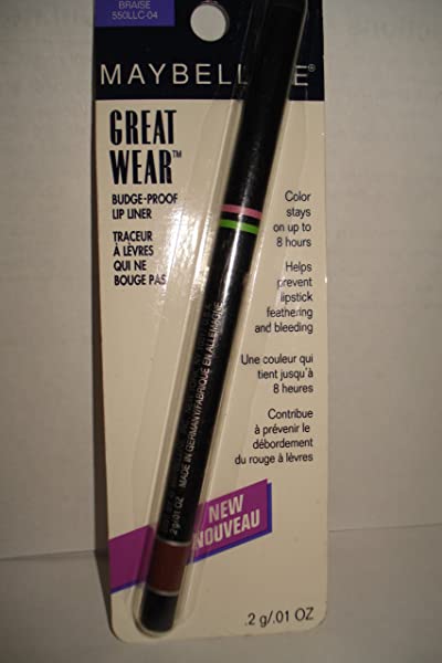 Maybelline Great Wear Budge-Proof Lip Liner, Toast/Braise