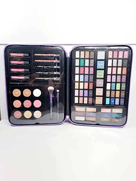 Ulta Beauty Box Glam Edition. Makeup Palette In Purple Hearts Case. 94 Pieces.