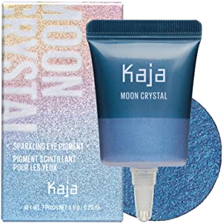 KAJA Moon Crystal Sparkling Eye Pigment | 08 Dark Matter - shimmering royal blue | 2020 Allure Best of Beauty Winner, Moon Crystal | Cruelty-free, Vegan, Paraben-free, Sulfate-free, Phthalates-free, K-Beauty